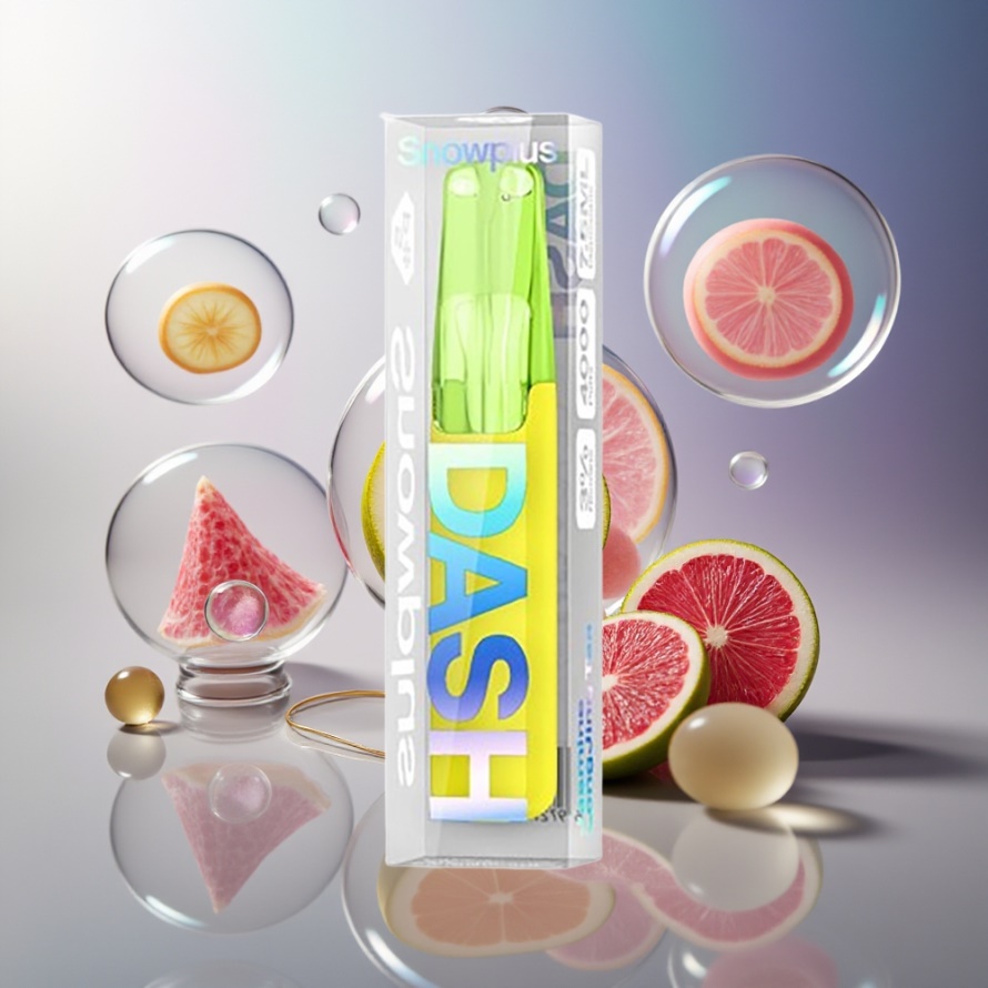 Snowplus Dash 4000 Puffs Engångsenhet Jasmin LongJing Te Ceramic 530 mAh svensk grossist