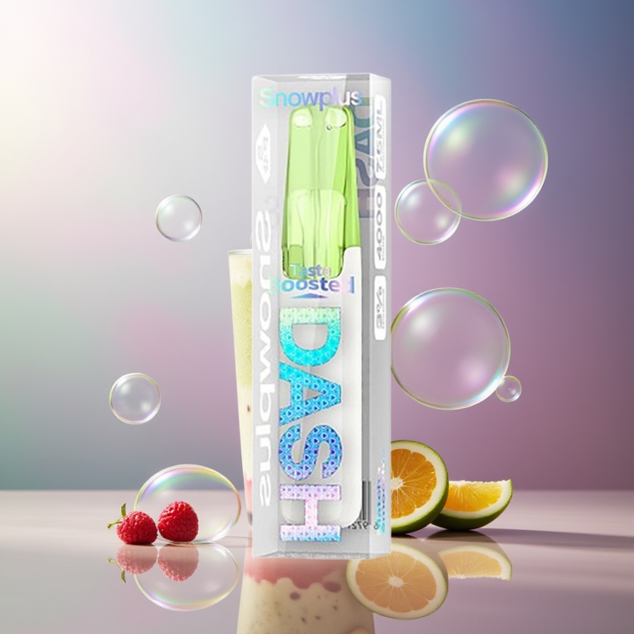 Snowplus Dash 4000 Puffs Engångsenhet Matcha Smoothie Ceramic 530mAh 7.5ml svensk grossist