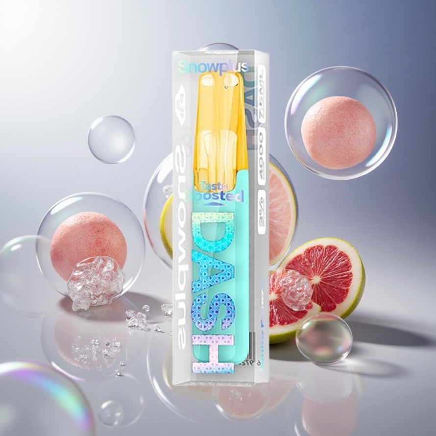 Snowplus Dash 4000 Puffs Engångsenhet Vit Frost Ceramic 530mAh 7.5ml svensk grossist