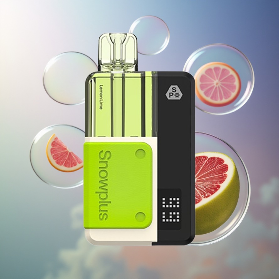 Snowplus Swift 5000 Puffs Förfylld Pod Kit Citron Lime (43x81x25mm, 65g, Dual Mesh, 1000mAh, 2+10ml, 2%) svensk grossist
