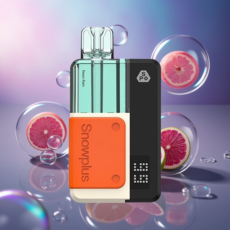 Snowplus Swift 5000 Puffs Förfylld Pod Kit Neon Regn Dual Mesh 1000mAh Svensk Grossist