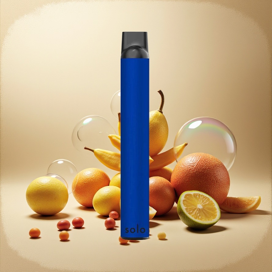 Solo 1000 Puffs Engångs Vape Menthol Mesh Coil 3.5ml 550mAh svensk grossist