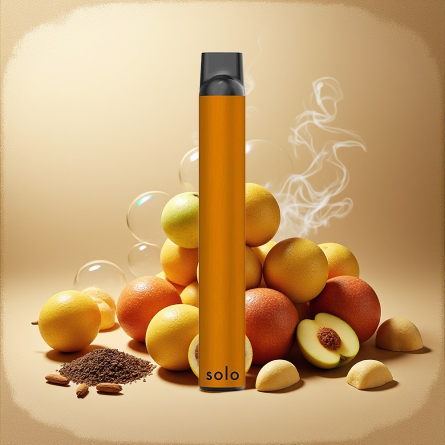 Solo 1000 Puffs Engångsvape Tobak Mesh 3.5ml 550mAh svensk grossist