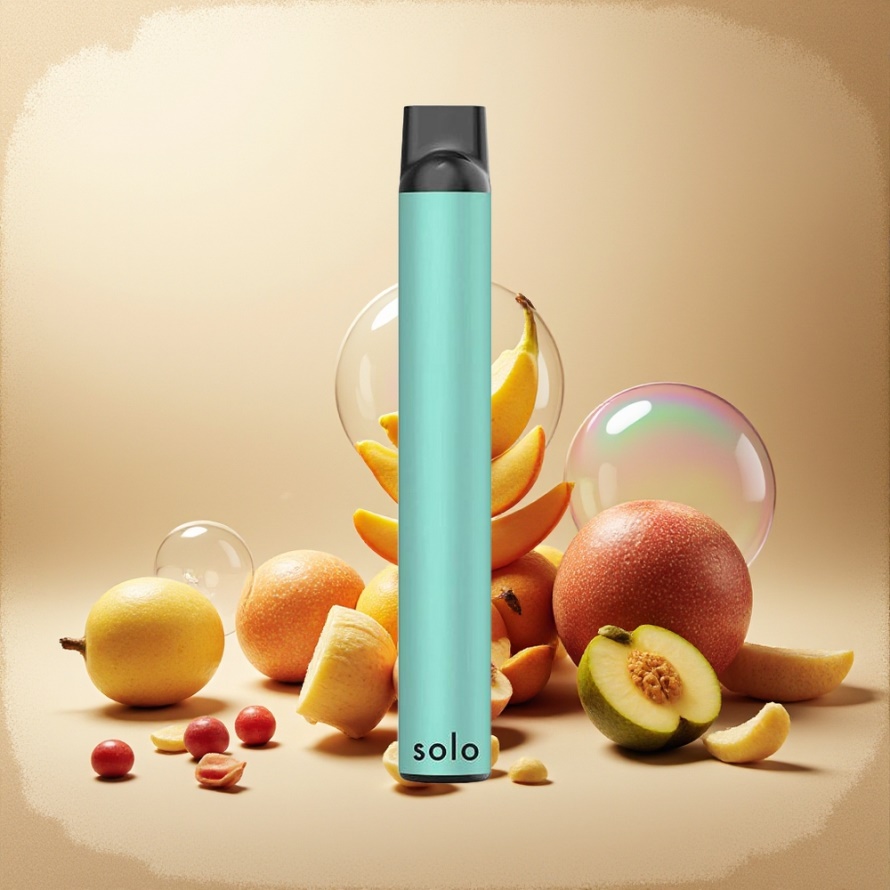 Solo 1000 Puffs Svensk Grossist Engångs Vape Söt Mesh 3.5ml 550mAh 116.4x16mm