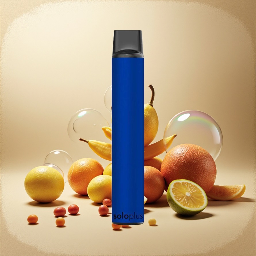 Solo Plus 2800 Puffs Engångs Vape Menthol Mesh Coil 6.5ml 950mAh svensk grossist