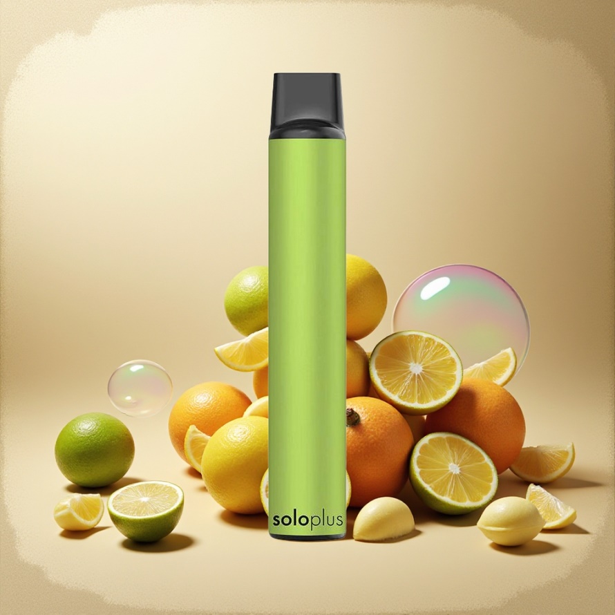 Solo Plus 2800 Puffs Engångs Vape Sur Citron (6.5ml, 950mAh) svensk grossist