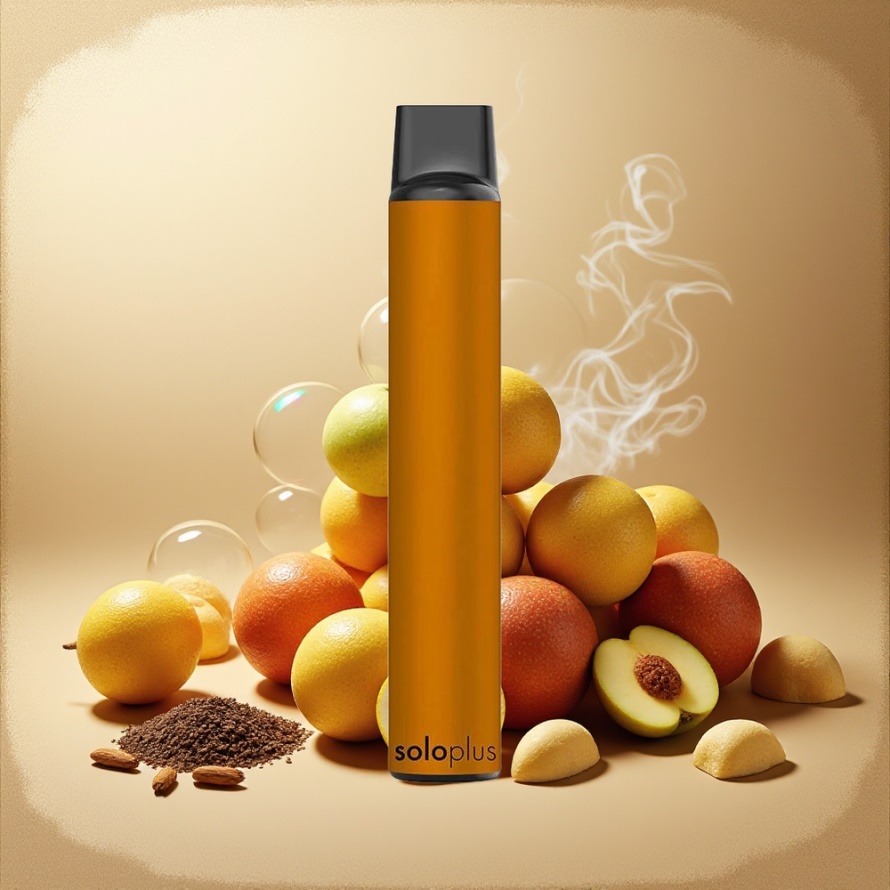 Solo Plus 2800 Puffs Engångs Vape Tobak Mesh Coil 6.5ml 950mAh svensk grossist