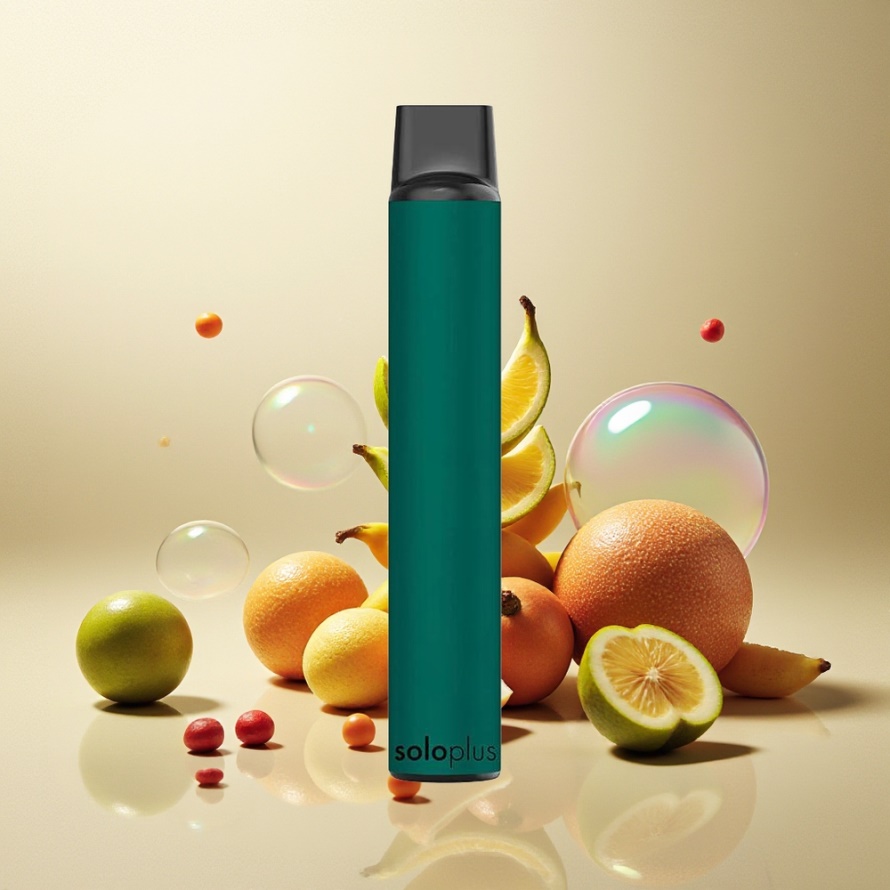 Solo Plus 2800 Puffs Engångsvape Mynta 6.5ml 950mAh Mesh Coil svensk grossist