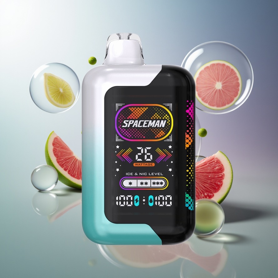 SPACEMAN SP40000 Engångs Vape Frisk Mynta Svensk Grossist 20ml 50mg 1000mAh