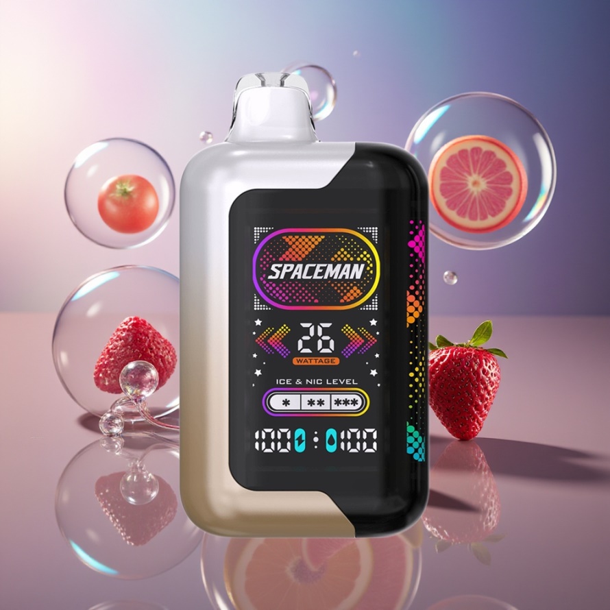 SPACEMAN SP40000 Engångs Vape Rötöl 20ml 1000mAh svensk grossist
