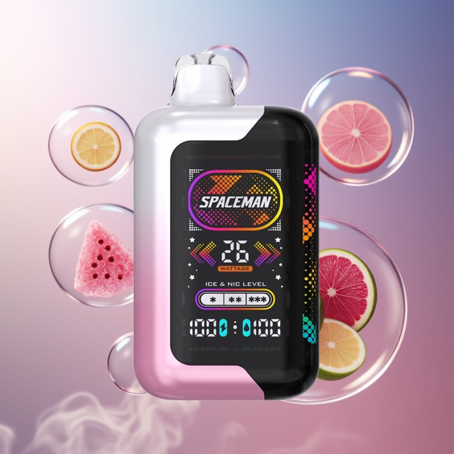 SPACEMAN SP40000 Engångs Vape Rosé Lemonad 20ml 1000mAh svensk grossist