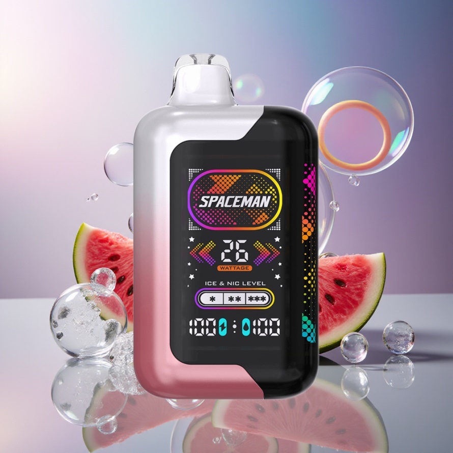 SPACEMAN SP40000 Engångsvape Vattenmelon Is 20ml 1000mAh svensk grossist