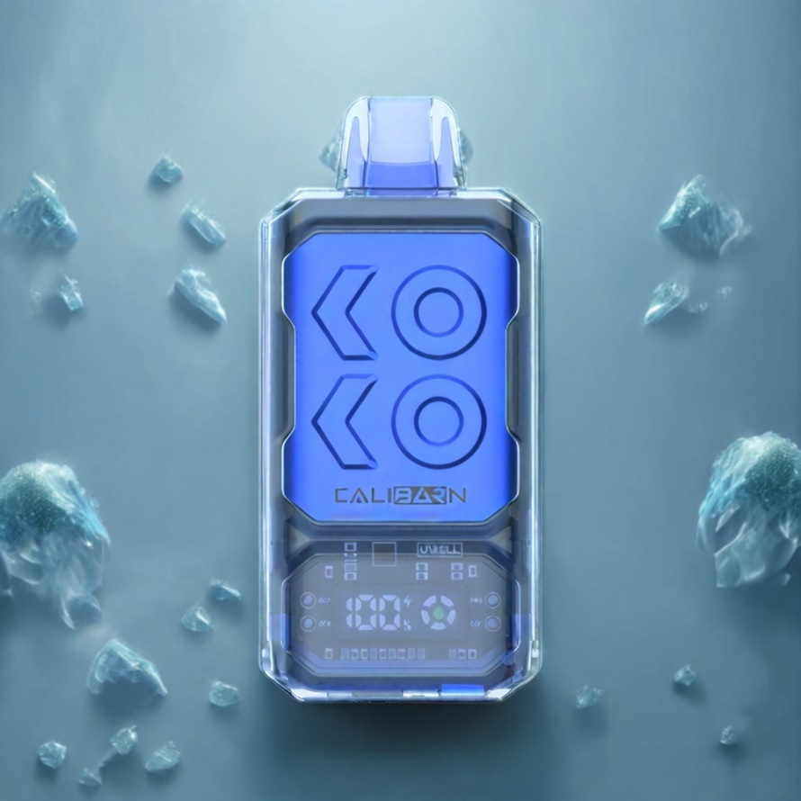 UWELL CALIBURN BAR S18000 Pod System Blå Hallon Is med 800 mAh & 22 ml svensk grossist