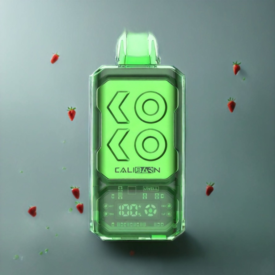 UWELL CALIBURN BAR S18000 Pod System Jordgubb Kiwi 800mAh Type-C svensk grossist