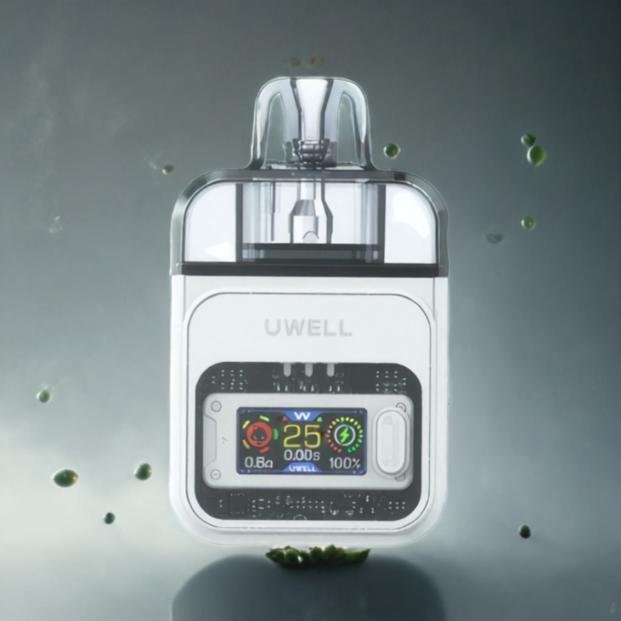 UWELL COZI 20000 Pod System Pärlvit med 20 ml Kapacitet och 800 mAh Batteri – svensk grossist