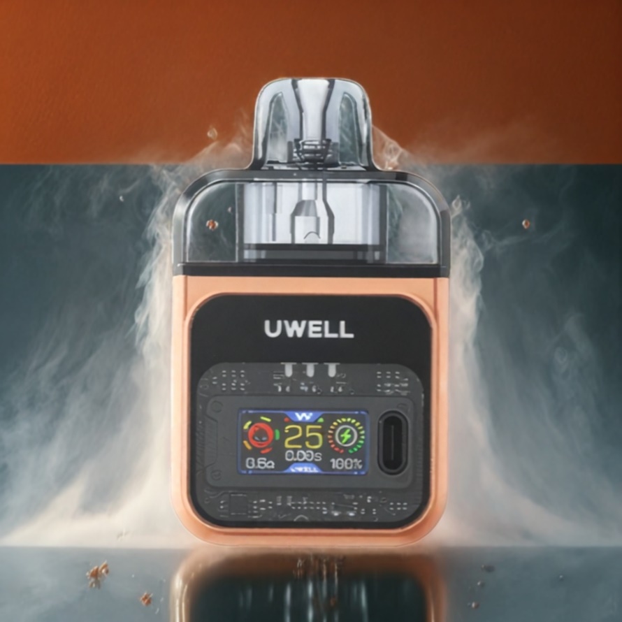 UWELL COZI 20000 Pod System Pastell Orange 20 ml 800 mAh TYPE-C svensk grossist