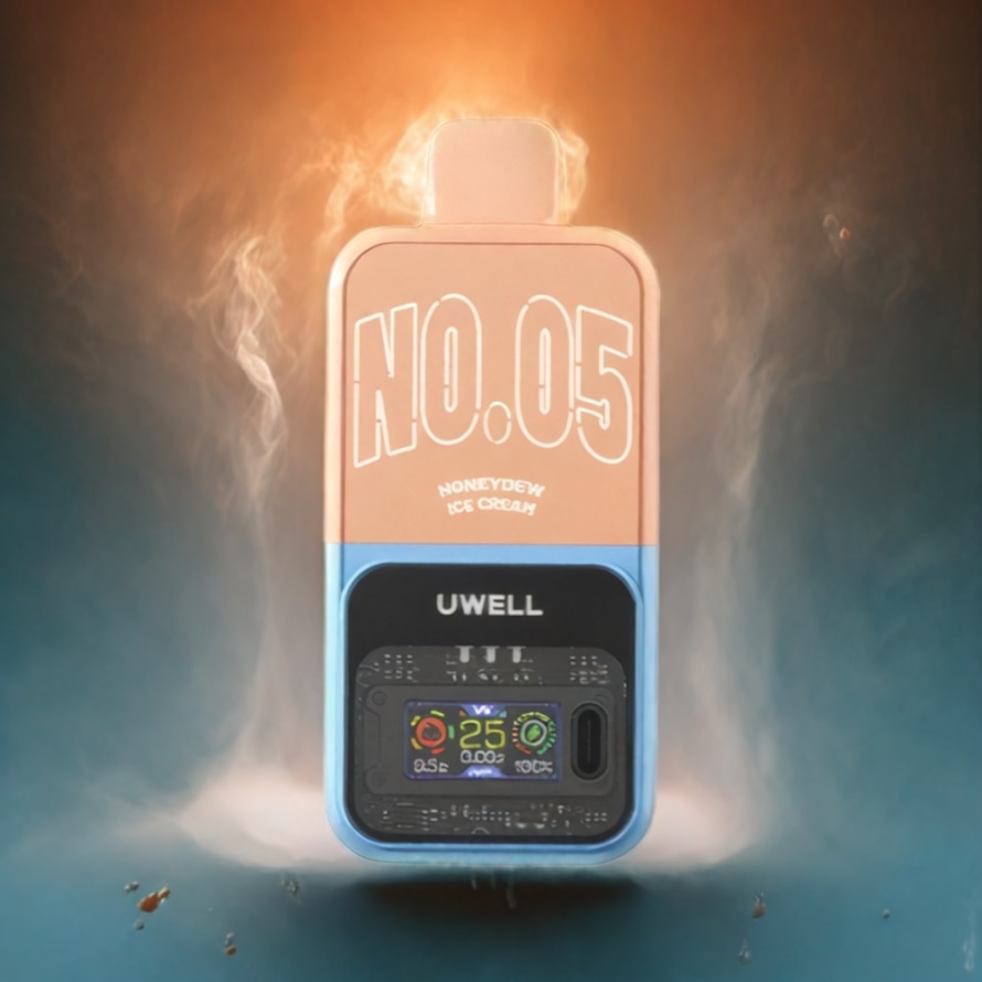UWELL COZI 20000 Pod System Pastell Orange 20 ml 800 mAh TYPE-C svensk grossist