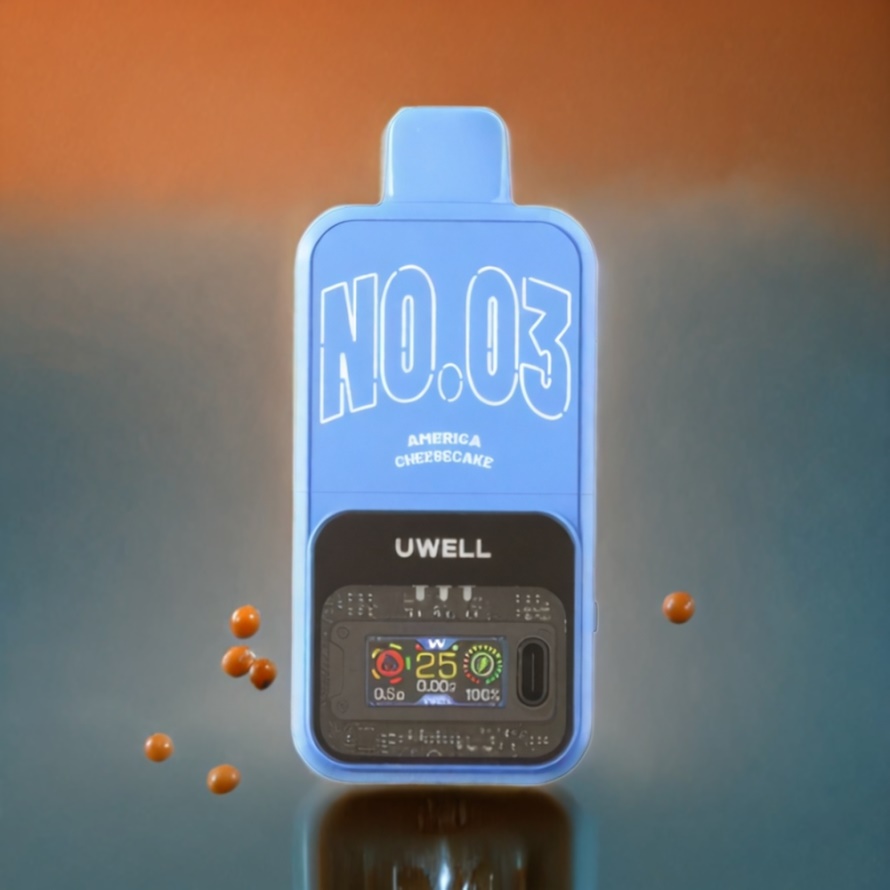 UWELL COZI 20000 Pod System Pastell Orange 20 ml 800 mAh TYPE-C svensk grossist