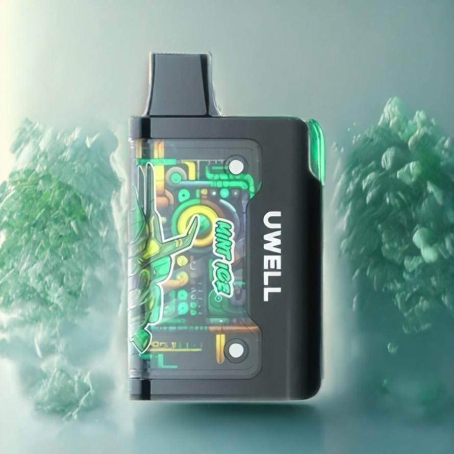 UWELL Cyberbar 8000 Pod System Mint Is (Mesh 1.0 ohm, 16 ml) svensk grossist
