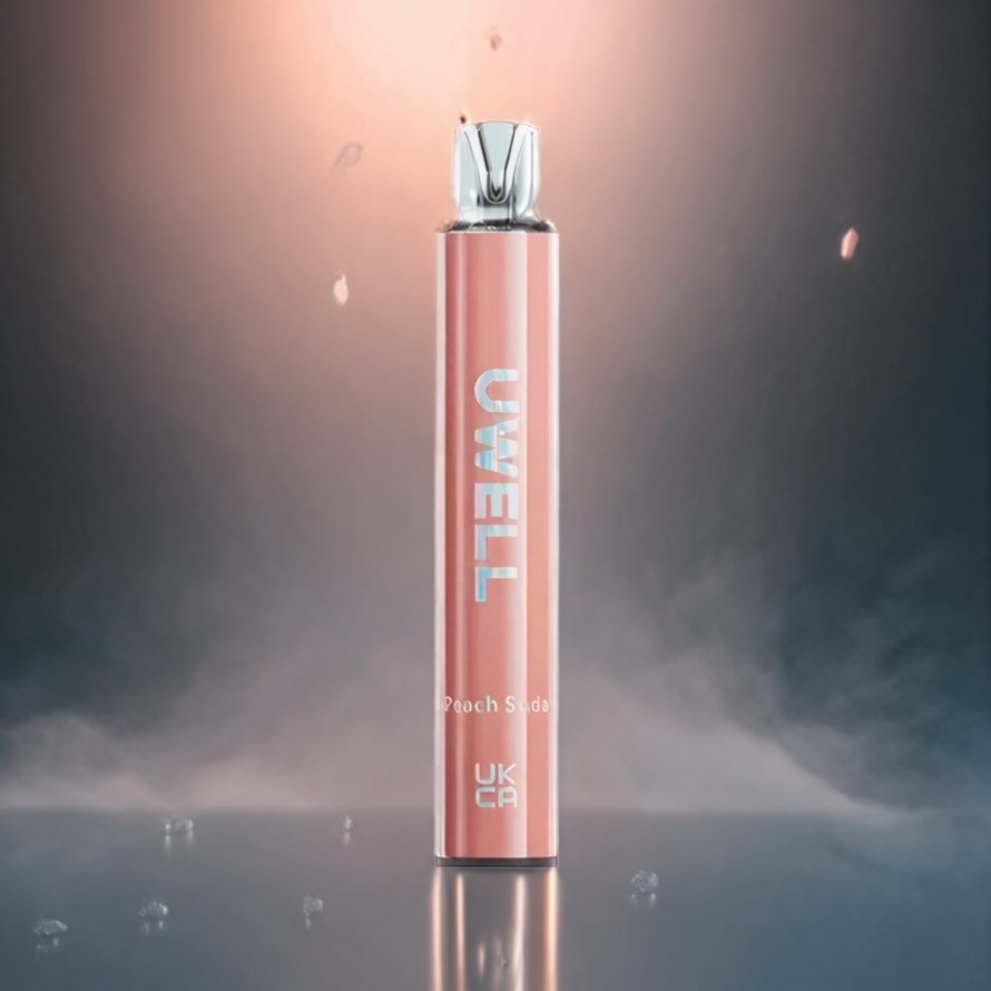 UWELL DH600 Pod System Persikosoda – 2 ml, 600 puff, 500 mAh – svensk grossist