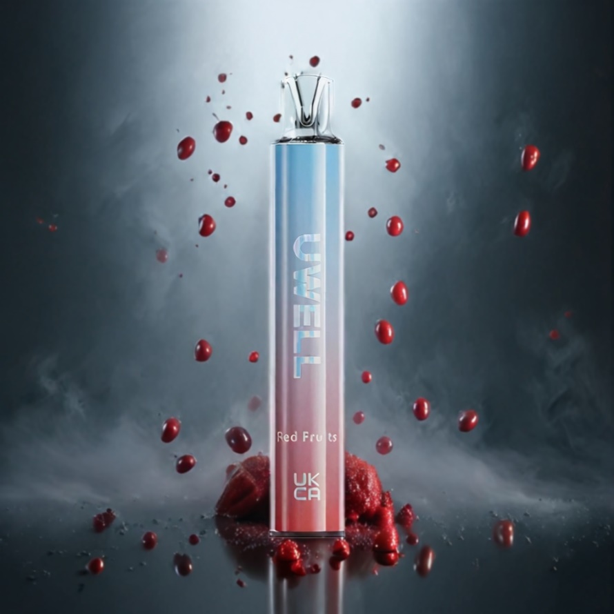 UWELL DH600 Podsystem Röd Frukt – 2 ml, 600 puff, 500 mAh – svensk grossist