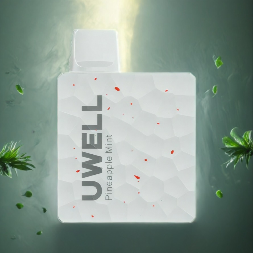 UWELL DK5000 Pod System Ananas Mynta 1.0 ohm Mesh Coil 10 ml svensk grossist