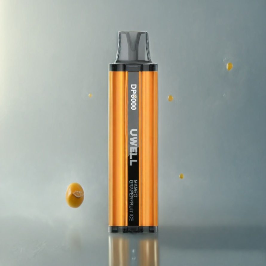 UWELL DP6000 Pod System Mango Grapefrukt Is 1.2 ohm Mesh 1600 mAh svensk grossist