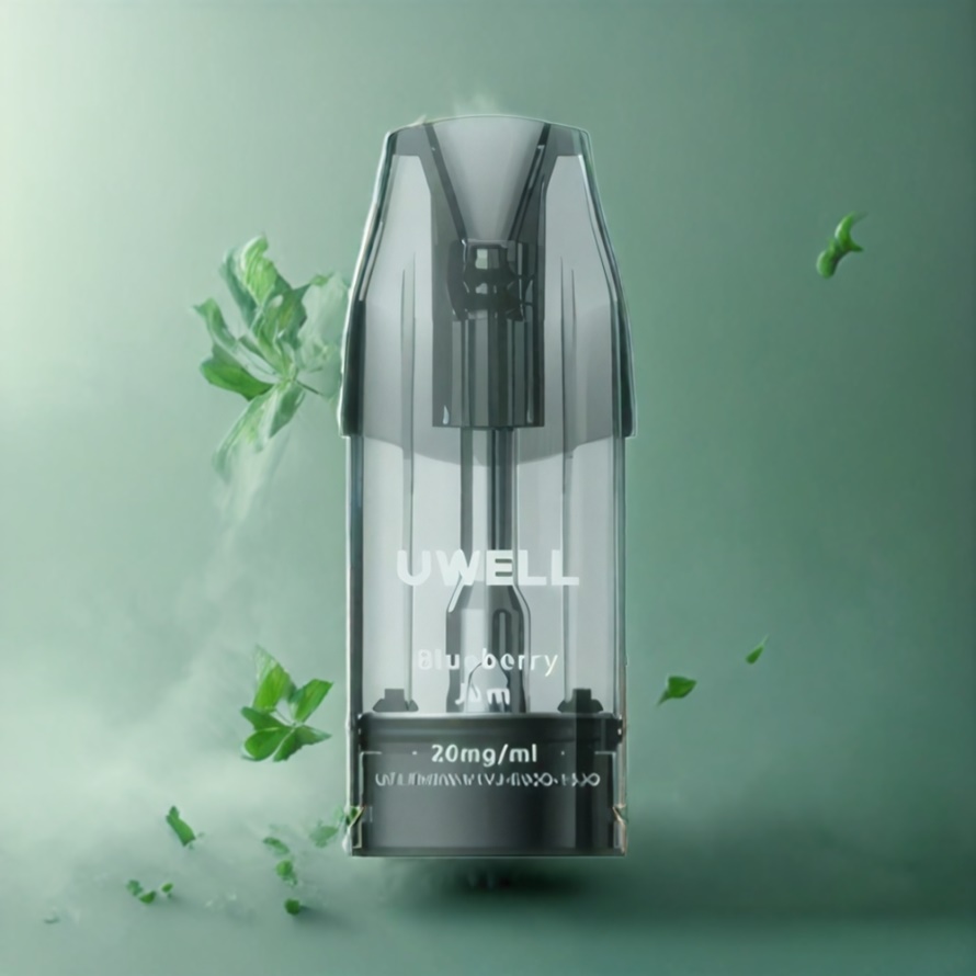 UWELL DQ600 Pod System Myntgrön (1.2 ohm Mesh Coil, 600 mAh, Type-C) – svensk grossist