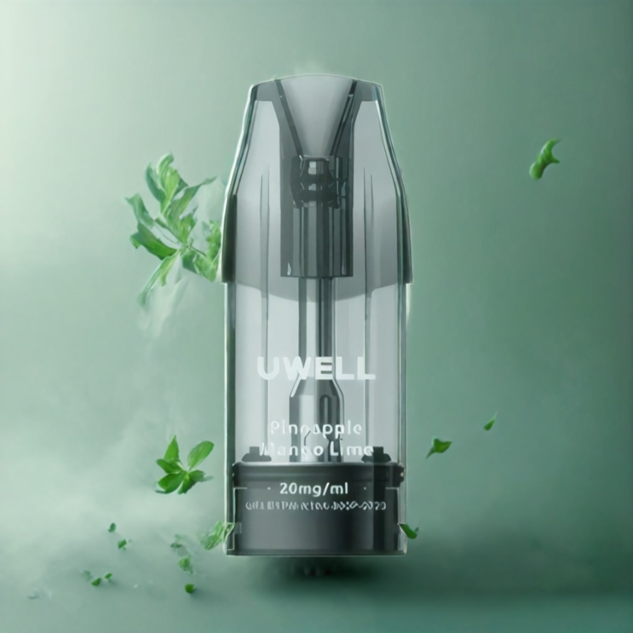 UWELL DQ600 Pod System Myntgrön (1.2 ohm Mesh Coil, 600 mAh, Type-C) – svensk grossist