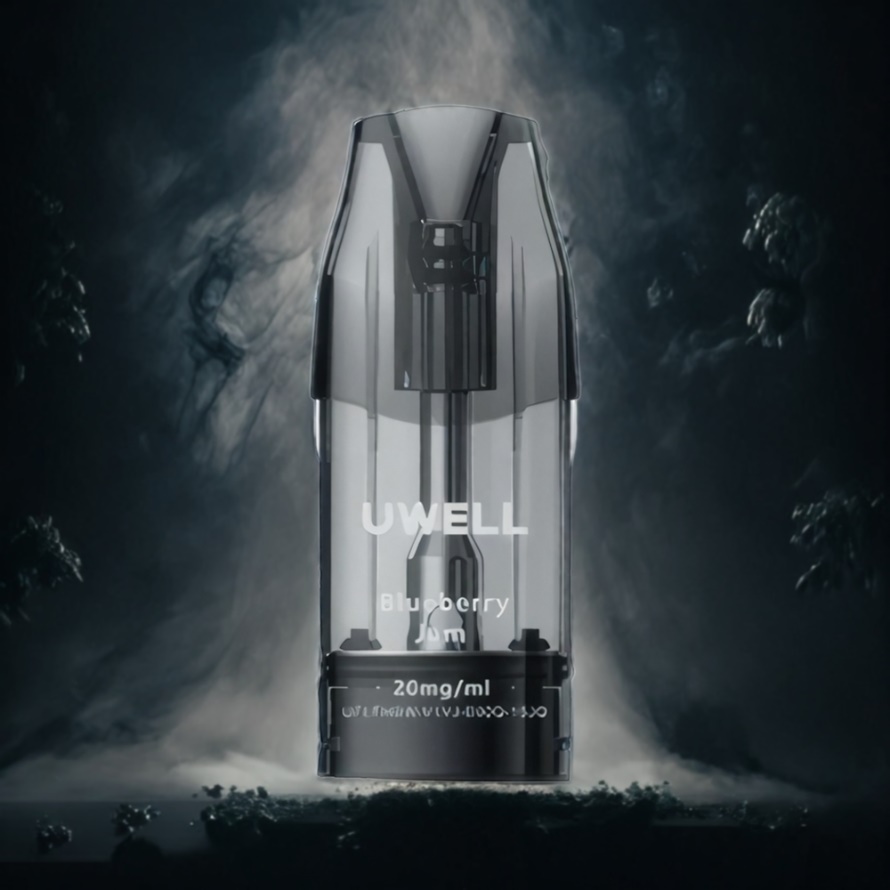 UWELL DQ600 Pod System Natt Svart – 600 mAh, Type-C, svensk grossist