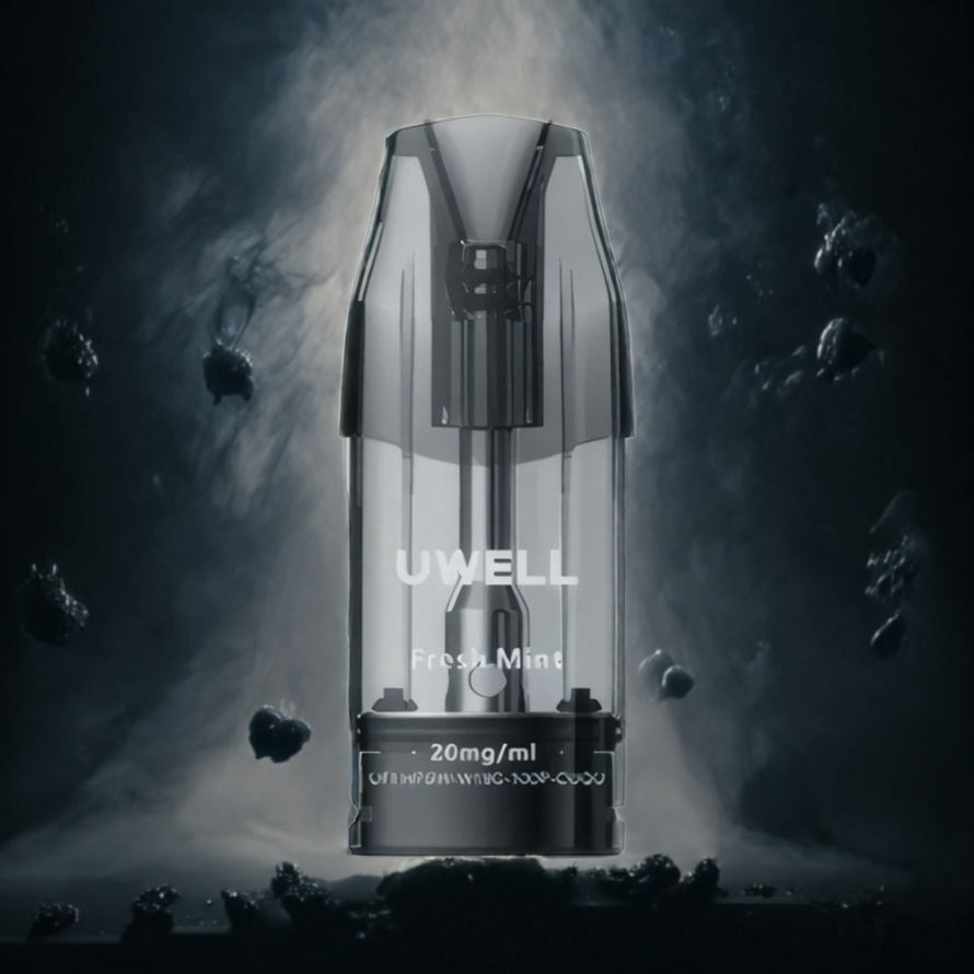 UWELL DQ600 Pod System Natt Svart – 600 mAh, Type-C, svensk grossist