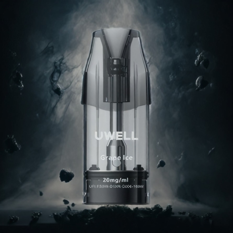 UWELL DQ600 Pod System Natt Svart – 600 mAh, Type-C, svensk grossist
