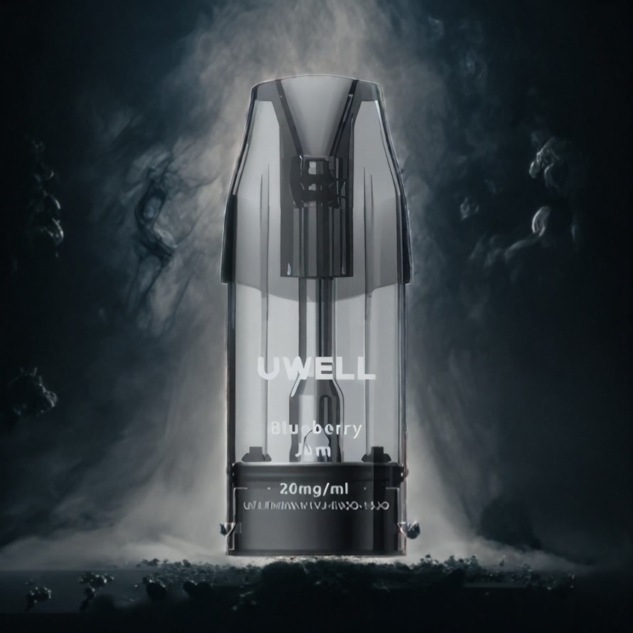 UWELL DQ600 Pod System Natt Svart – 600 mAh, Type-C, svensk grossist