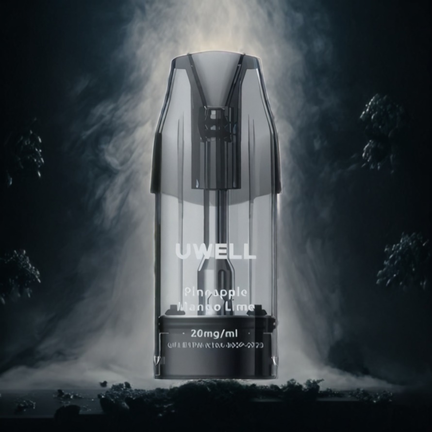 UWELL DQ600 Pod System Natt Svart – 600 mAh, Type-C, svensk grossist