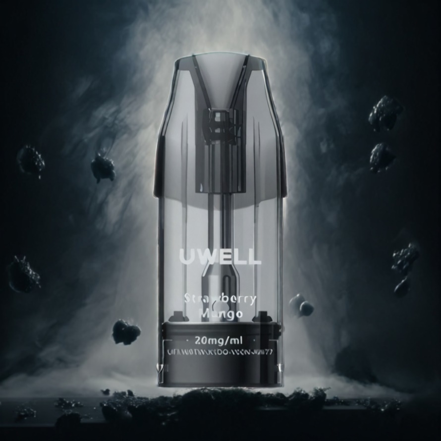 UWELL DQ600 Pod System Natt Svart – 600 mAh, Type-C, svensk grossist