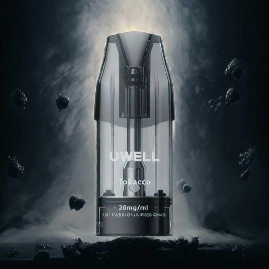 UWELL DQ600 Pod System Natt Svart – 600 mAh, Type-C, svensk grossist