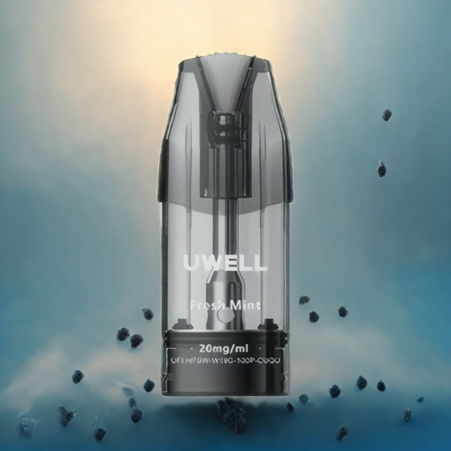 UWELL DQ600 Podsystem Himmelsblå – 600 mAh, 2 ml, 1.2 ohm Mesh Coil, svensk grossist