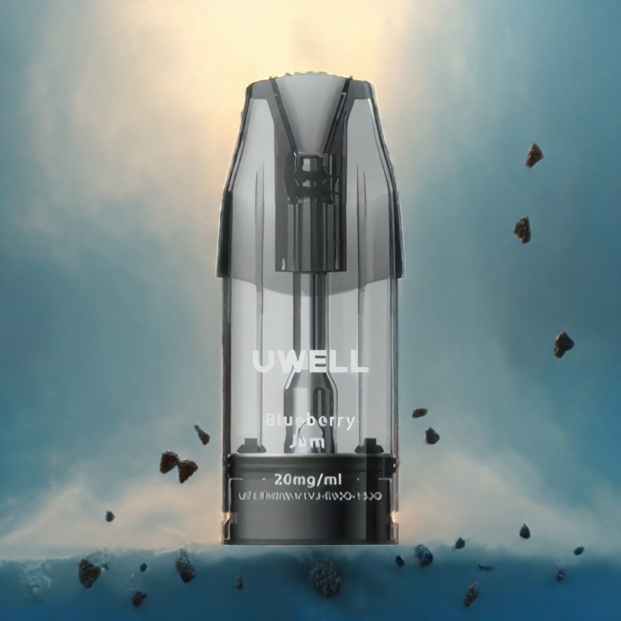 UWELL DQ600 Podsystem Himmelsblå – 600 mAh, 2 ml, 1.2 ohm Mesh Coil, svensk grossist