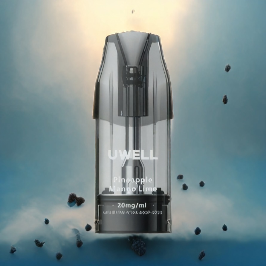 UWELL DQ600 Podsystem Himmelsblå – 600 mAh, 2 ml, 1.2 ohm Mesh Coil, svensk grossist