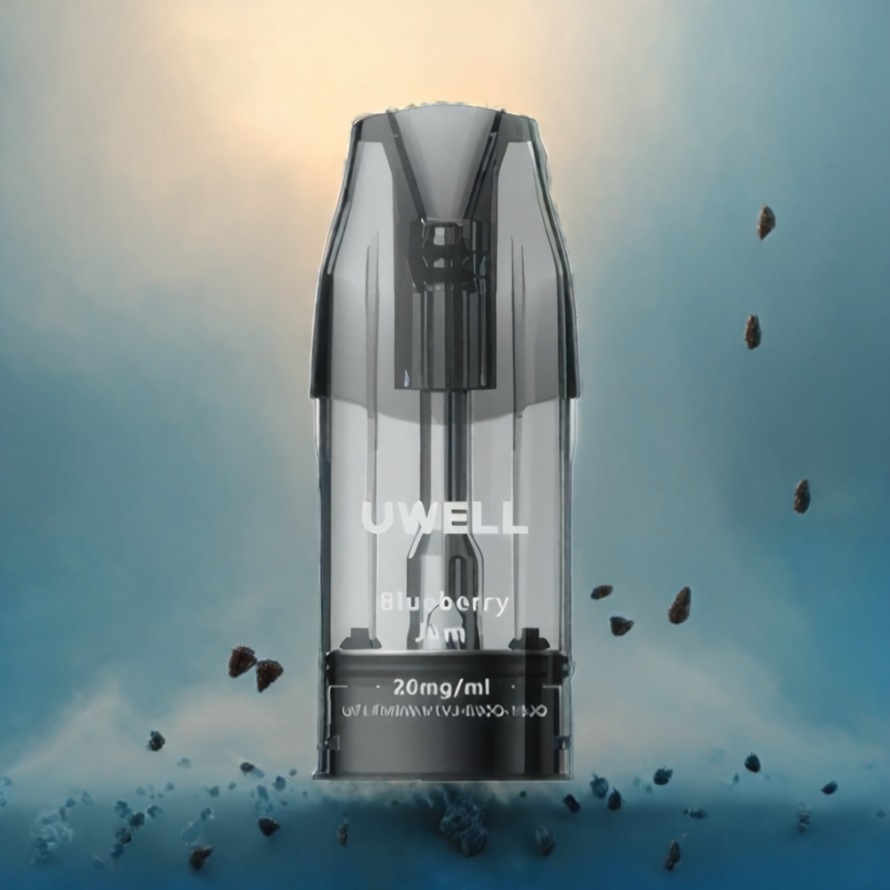UWELL DQ600 Podsystem Himmelsblå – 600 mAh, 2 ml, 1.2 ohm Mesh Coil, svensk grossist