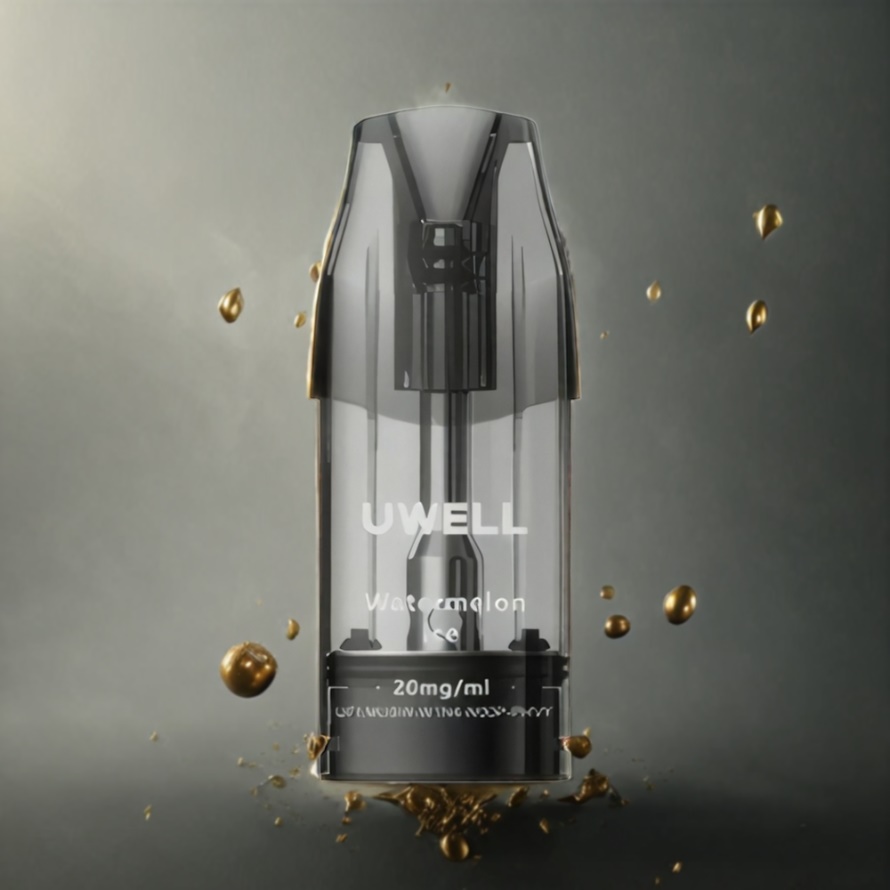 UWELL DQ600 Podsystem Lyxigt Guld Svensk Grossist 600 mAh Type-C 2 ml 1.2 ohm