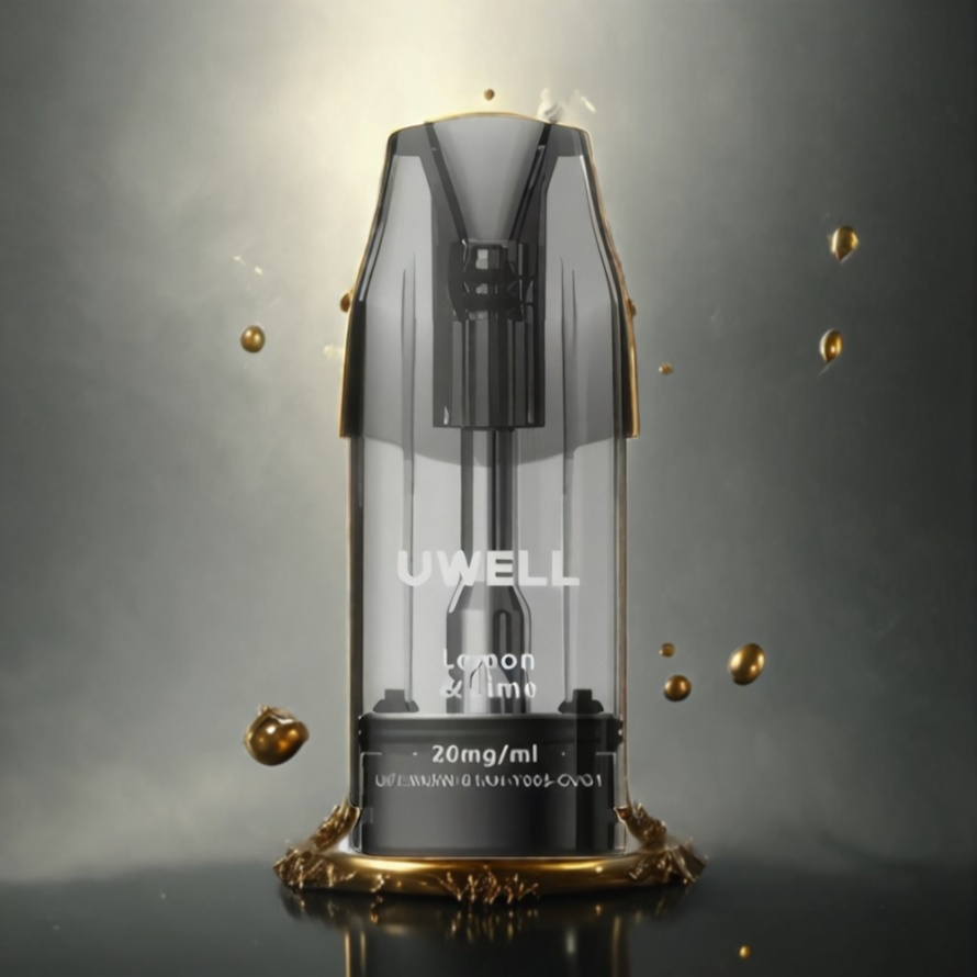 UWELL DQ600 Podsystem Lyxigt Guld Svensk Grossist 600 mAh Type-C 2 ml 1.2 ohm