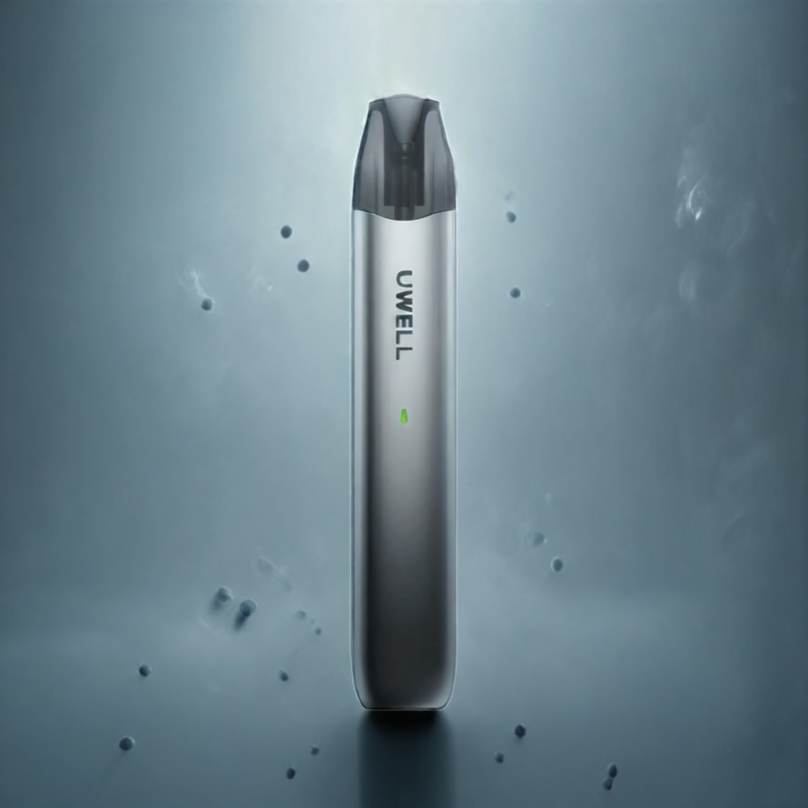 UWELL DQ600 Podsystem Silver Grå 1.2 ohm Mesh Coil 600 mAh 2 ml svensk grossist