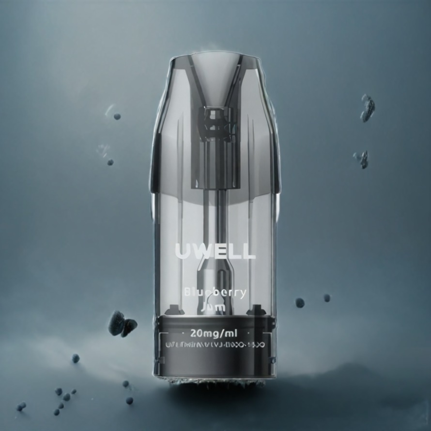 UWELL DQ600 Podsystem Silver Grå 1.2 ohm Mesh Coil 600 mAh 2 ml svensk grossist