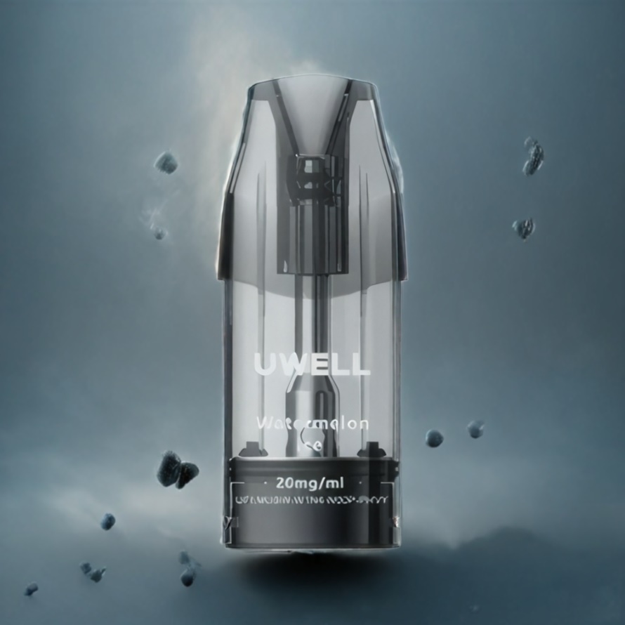 UWELL DQ600 Podsystem Silver Grå 1.2 ohm Mesh Coil 600 mAh 2 ml svensk grossist