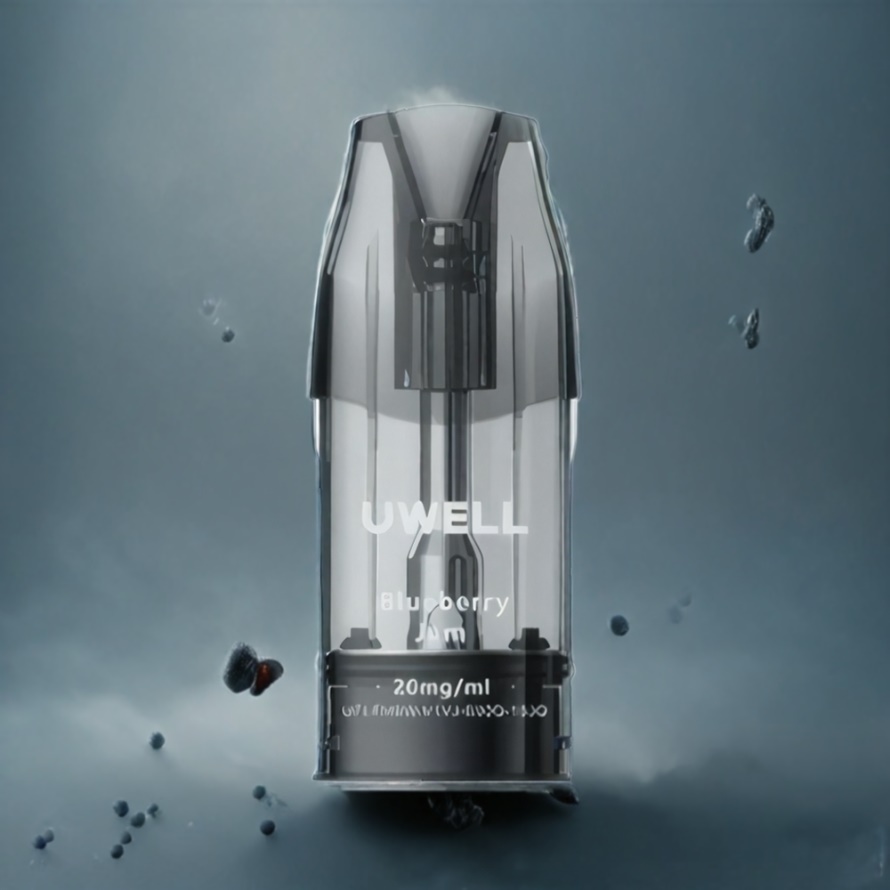 UWELL DQ600 Podsystem Silver Grå 1.2 ohm Mesh Coil 600 mAh 2 ml svensk grossist
