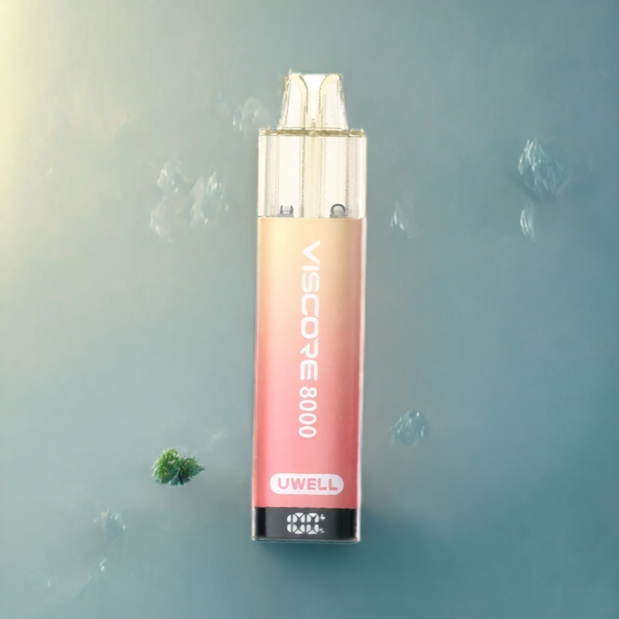 UWELL VISCORE 8000 Pod System Ananas Is svensk grossist 1900 mAh 16 W 2 ml + 10 ml