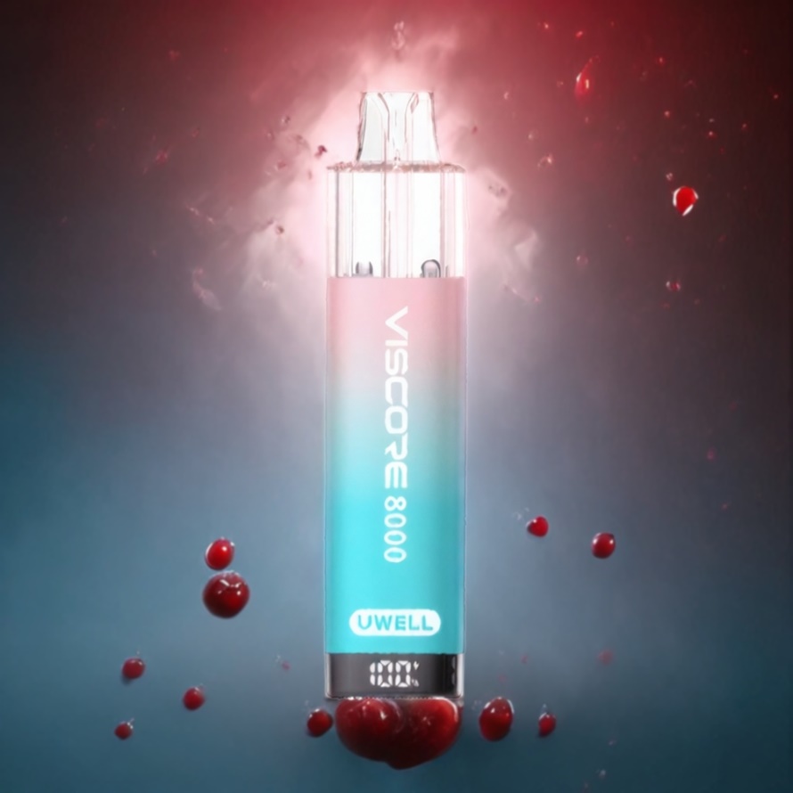 UWELL VISCORE 8000 Pod System Körsbärskola 1900mAh Type-C svensk grossist