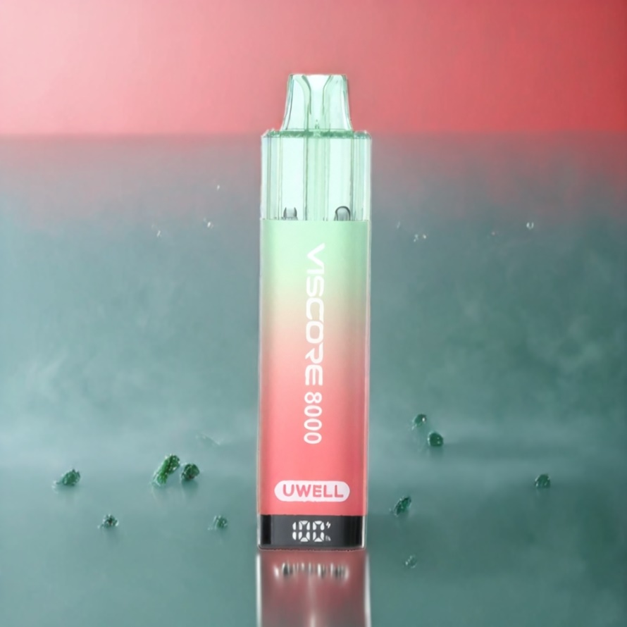 UWELL VISCORE 8000 Pod System Vattenmelon Is 1900 mAh Type-C svensk grossist