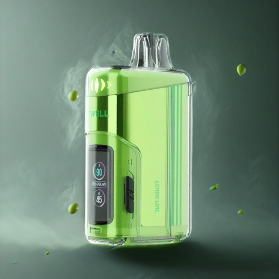 UWELL VISCORE A18000 Pod System Citron Lime svensk grossist Dual Mesh 20 ml 750 mAh